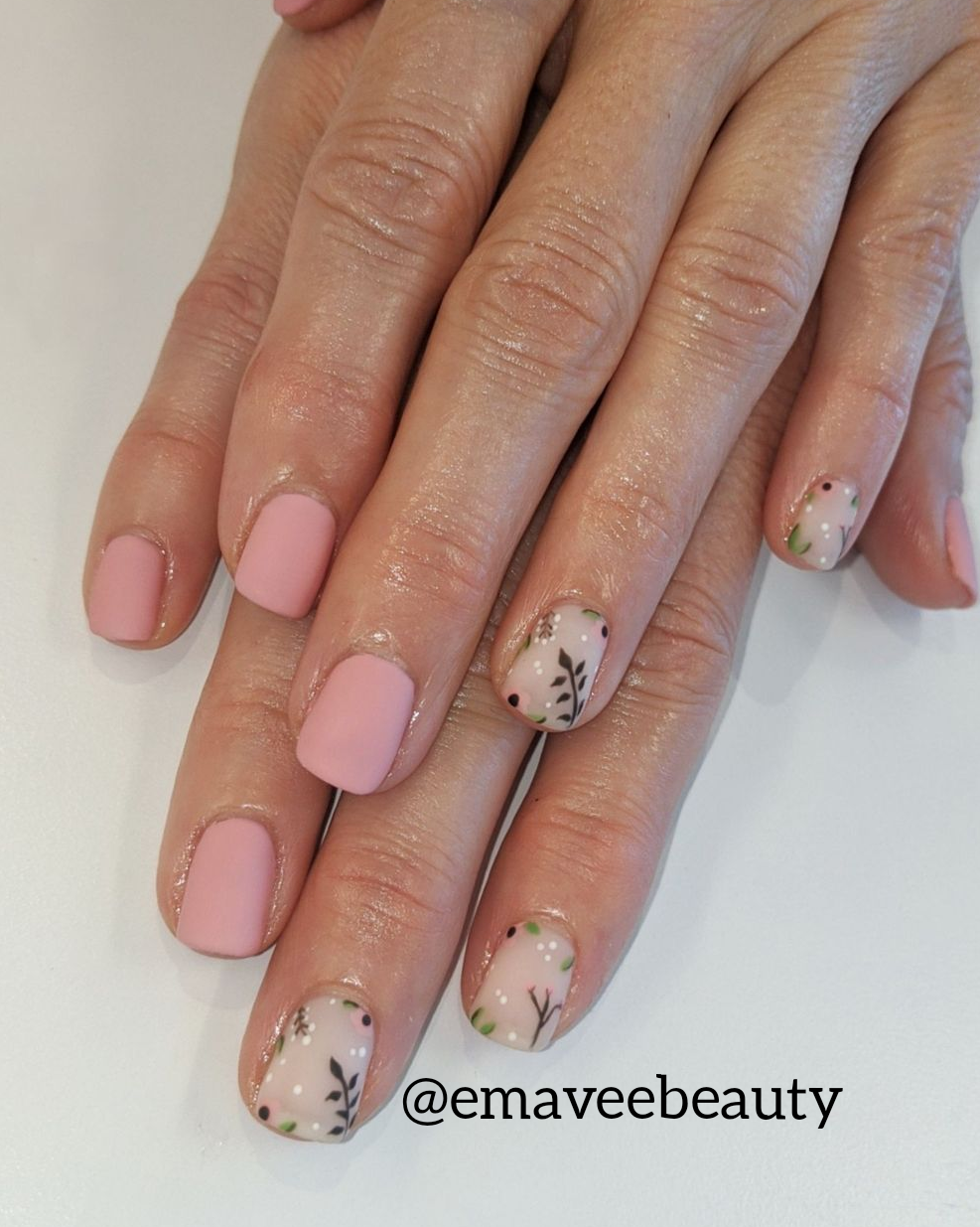 Ema V Beauty nail work in Parker, Colorado